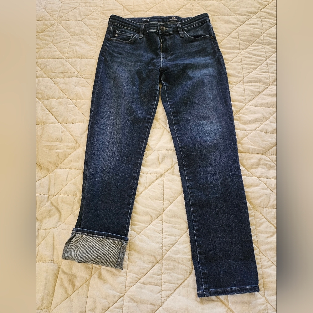 AG Adriano Goldschmied Prima Crop/ Cigarette Crop Jeans- Size 28 R - Picture 2 of 11